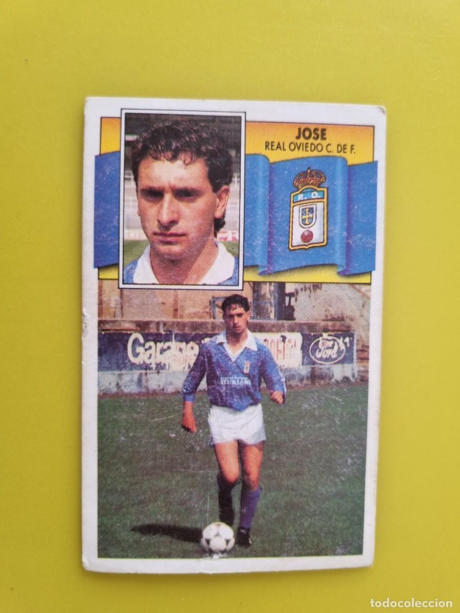 Cromos de f&uacute;tbol: LIGA ESTE 90 91 1990 1991 NUNCA PEGADA SIN PEGAR JOSE REAL OVIEDO LEER AR1026