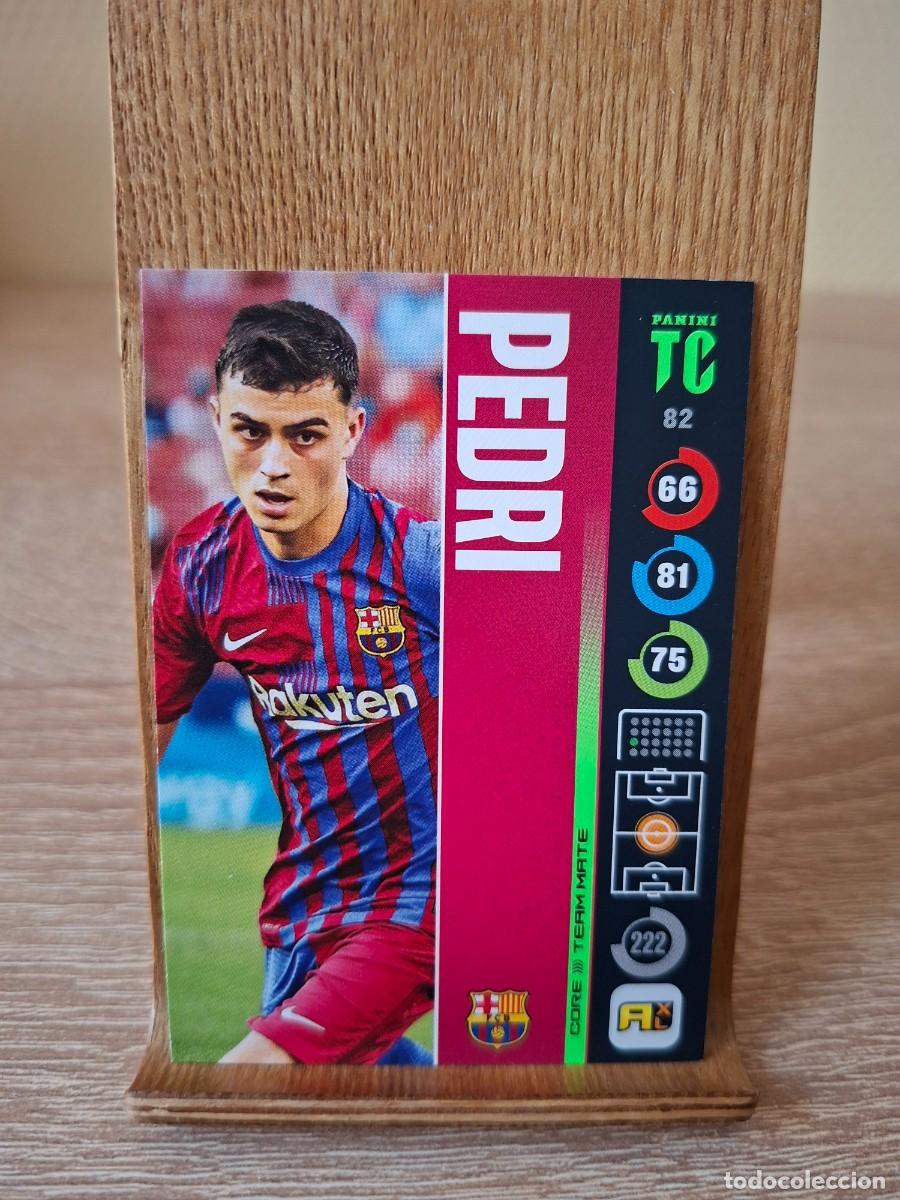 Cromos de f&uacute;tbol: Pedri #82 Barcelona Top Class 2022 Adrenalyn XL Team Mate