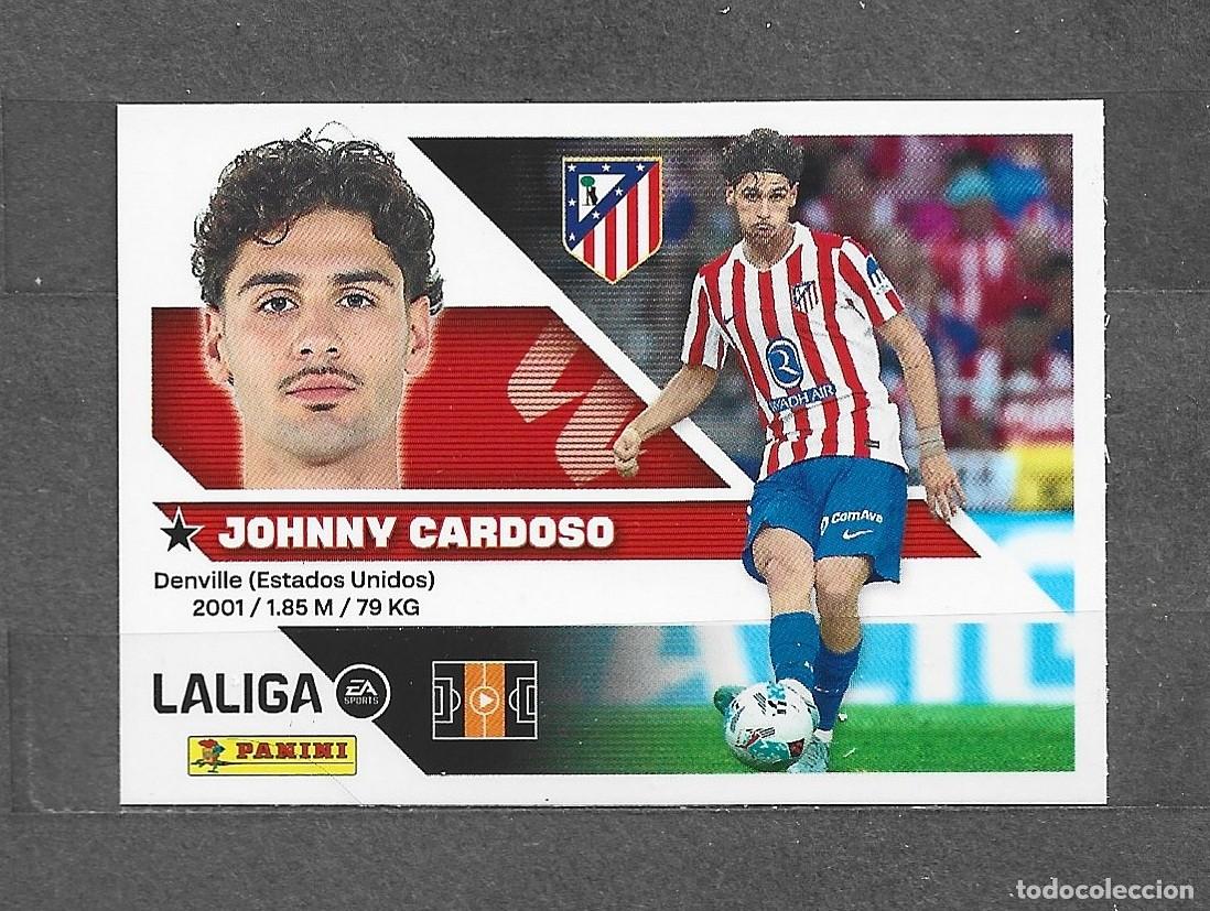 Cromos de f&uacute;tbol: Liga este 26/27 - Johnny Cardoso - N&deg; 13 - Atl&eacute;tico de Madrid