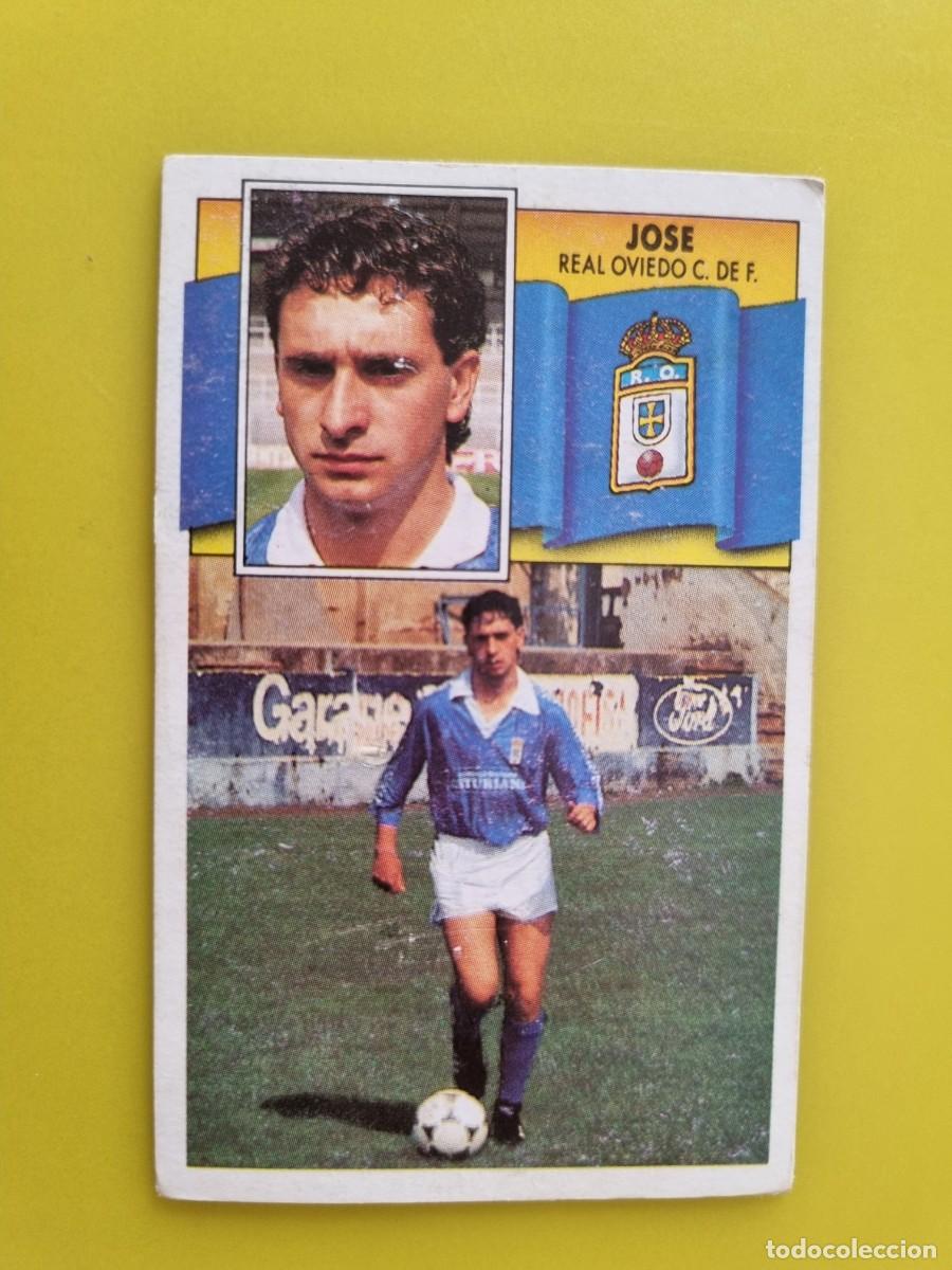 Cromos de f&uacute;tbol: LIGA ESTE 90 91 1990 1991 NUNCA PEGADA SIN PEGAR JOSE REAL OVIEDO AR1026