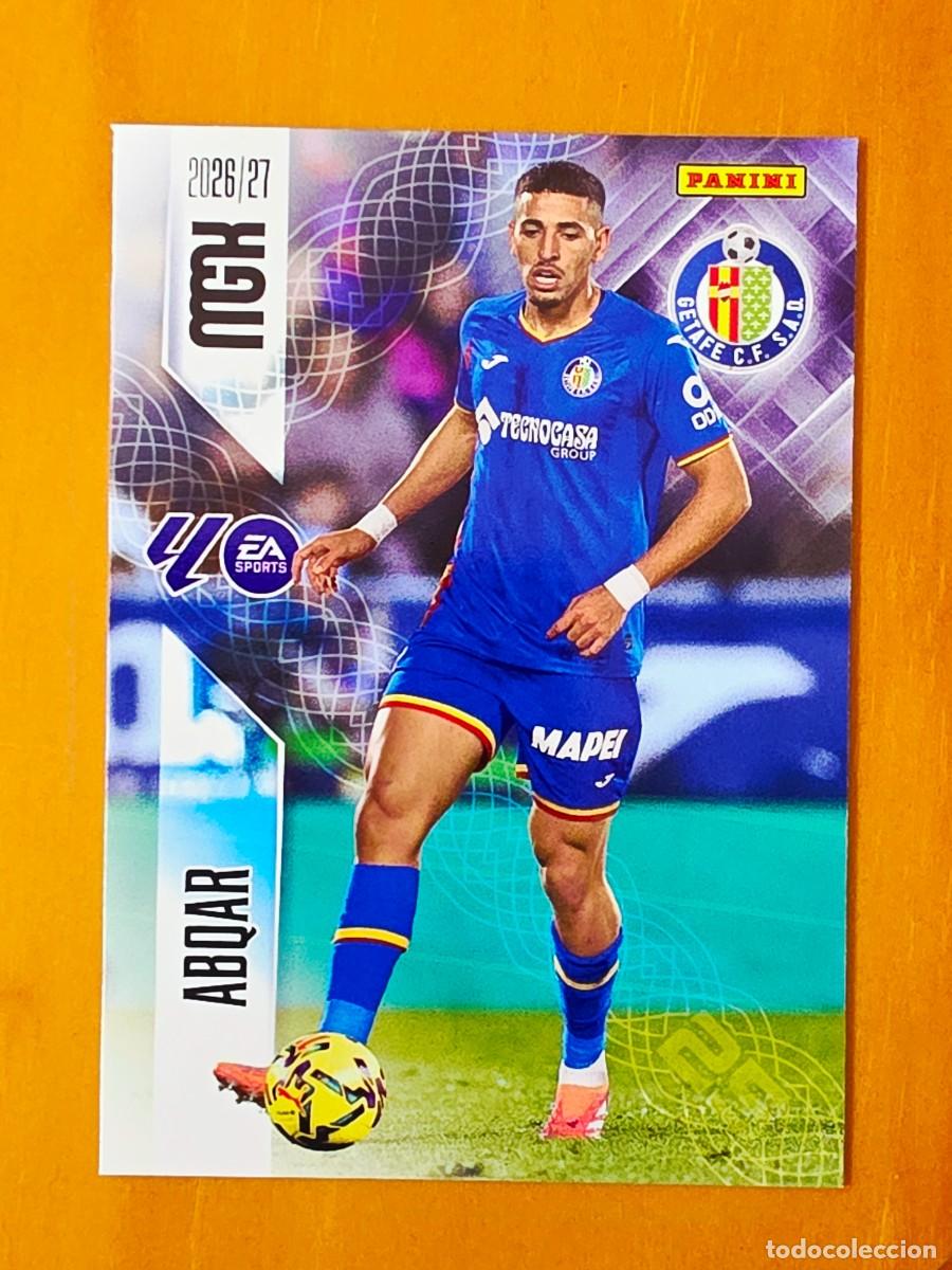 Cromos de f&uacute;tbol: 187 Abdelkabir Abqar, Getafe CF, Panini Megacracks MGK 2026 2027 26 27
