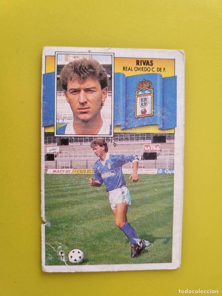 Cromos de f&uacute;tbol: LIGA ESTE 90 91 1990 1991 NUNCA PEGADA SIN PEGAR RIVAS REAL OVIEDO LEER AR1026