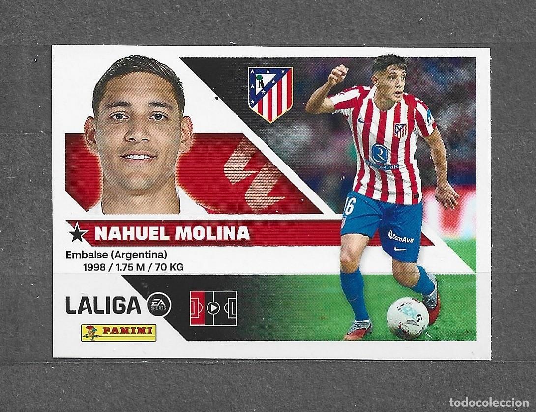 Cromos de f&uacute;tbol: Liga este 26/27 - Mahuel Molina - N&deg; 6 - Atl&eacute;tico de Madrid