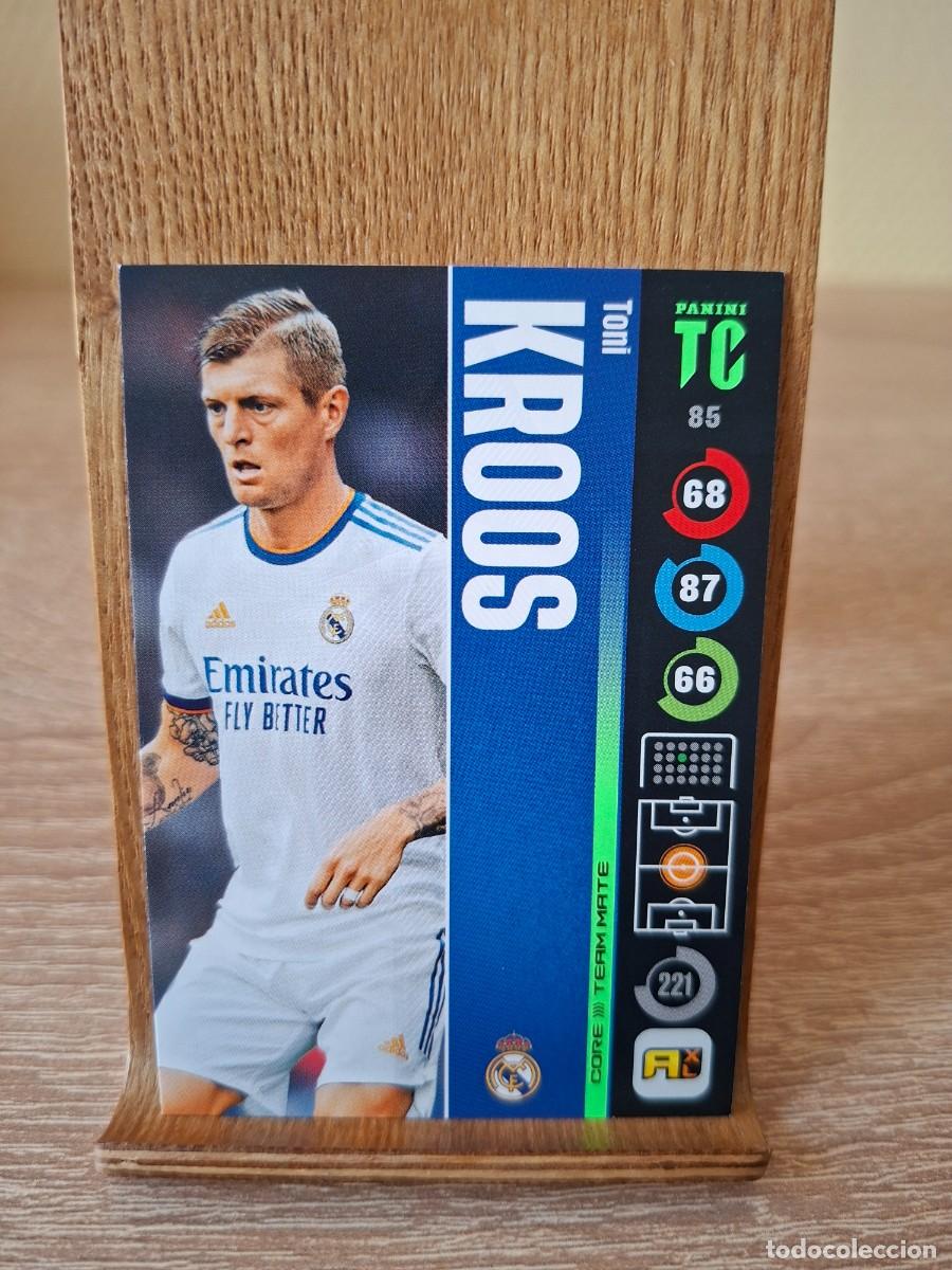 Cromos de f&uacute;tbol: Kroos #85 Real Madrid Top Class 2022 Adrenalyn XL Team Mate