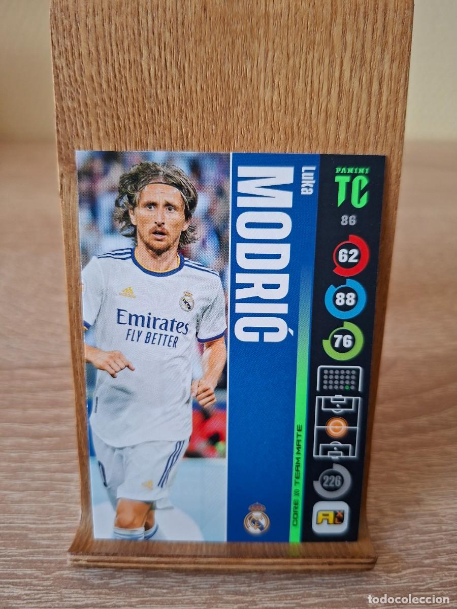 Cromos de Futebol: Modric #86 Real Madrid Top Class 2022 Adrenalyn XL Team Mate