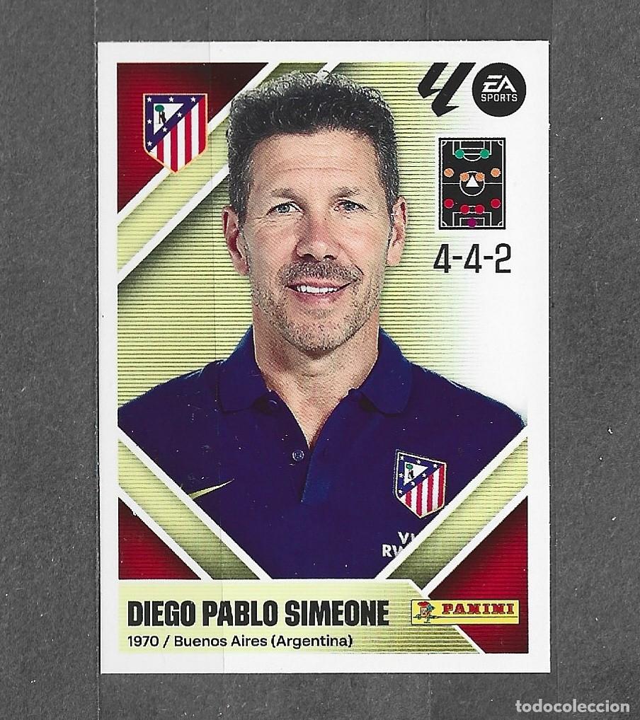 Cromos de Futebol: Liga este 26/27 - D. Pablo Simeone - N&deg; 2 - Atl&eacute;tico de Madrid
