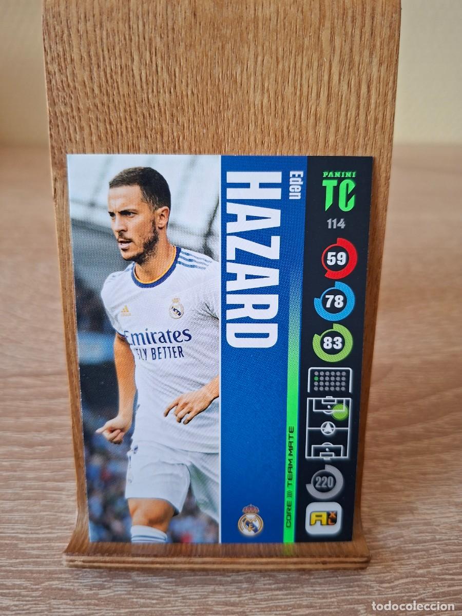 Cromos de f&uacute;tbol: Hazard #114 Real Madrid Top Class 2022 Adrenalyn XL Team Mate