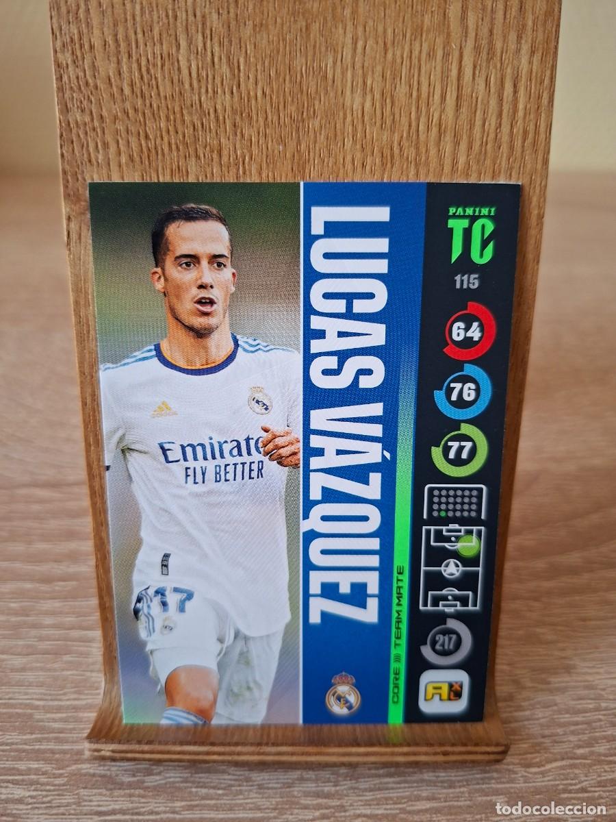 Cromos de f&uacute;tbol: Lucas V&aacute;zquez #115 Real Madrid Top Class 2022 Adrenalyn XL Team Mate