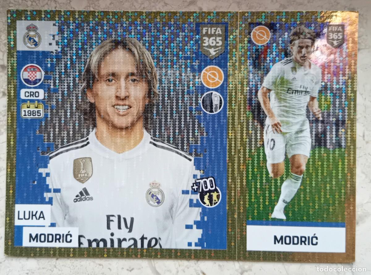 Cromos de f&uacute;tbol: Figurina Panini 2018-19 Cromo Fifa 365 2019 Luka Modric Real Madrid n 77