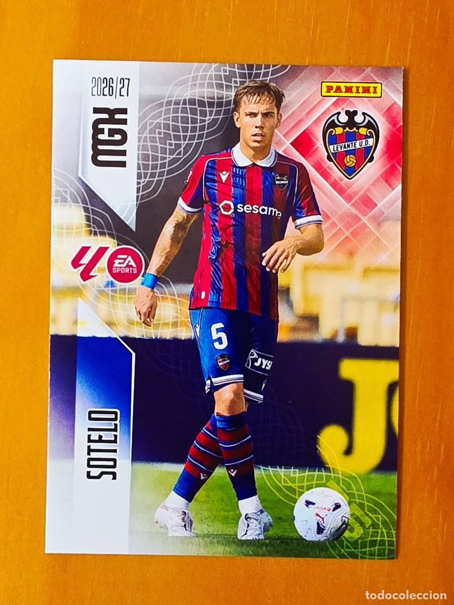 Cromos de f&uacute;tbol: 209 Hugo Sotelo, Levante UD, Panini Megacracks MGK 2026 2027 26 27