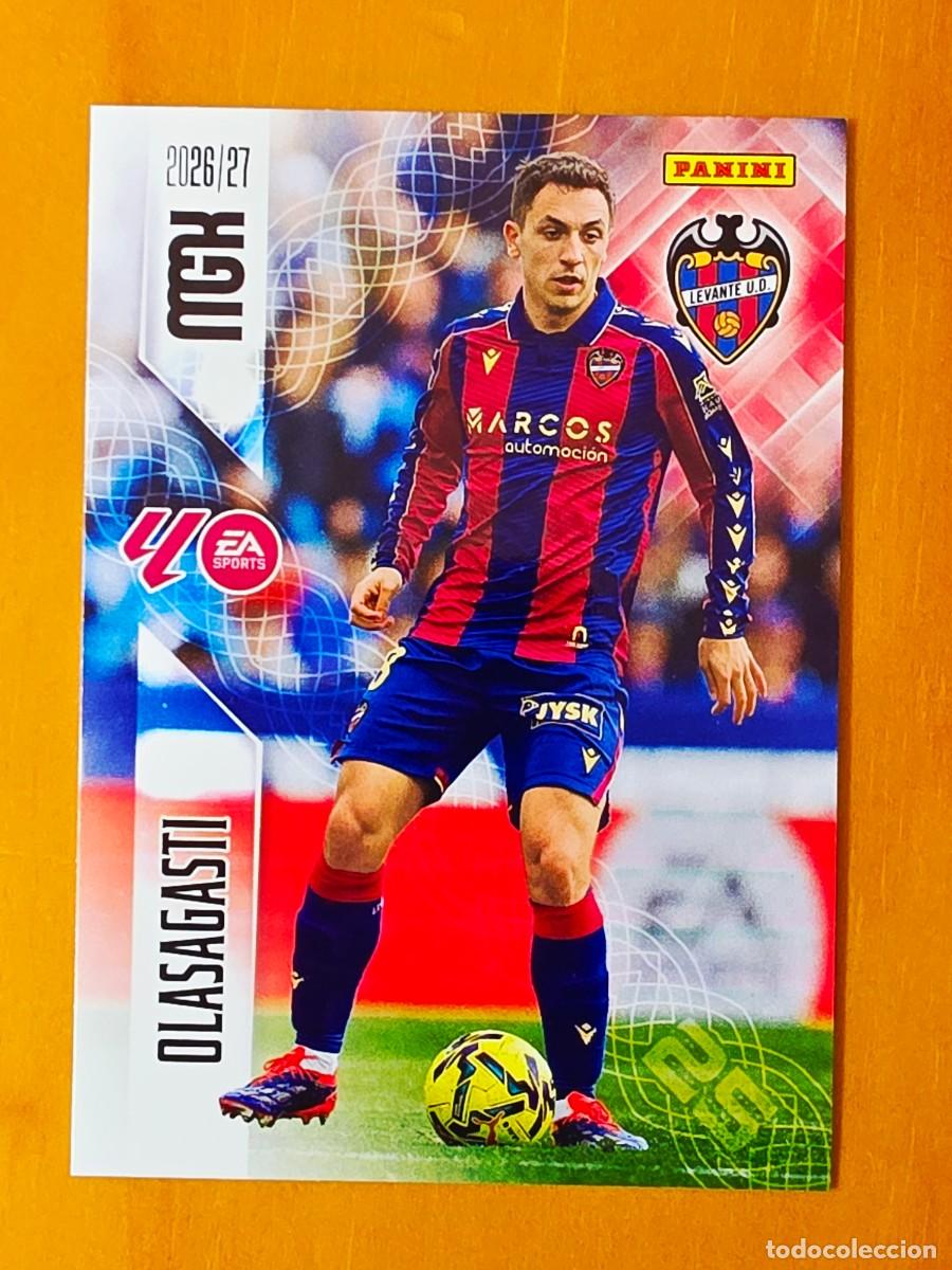Cromos de f&uacute;tbol: 210 Jon Ander Olasagasti, Levante UD, Panini Megacracks MGK 2026 2027 26 27