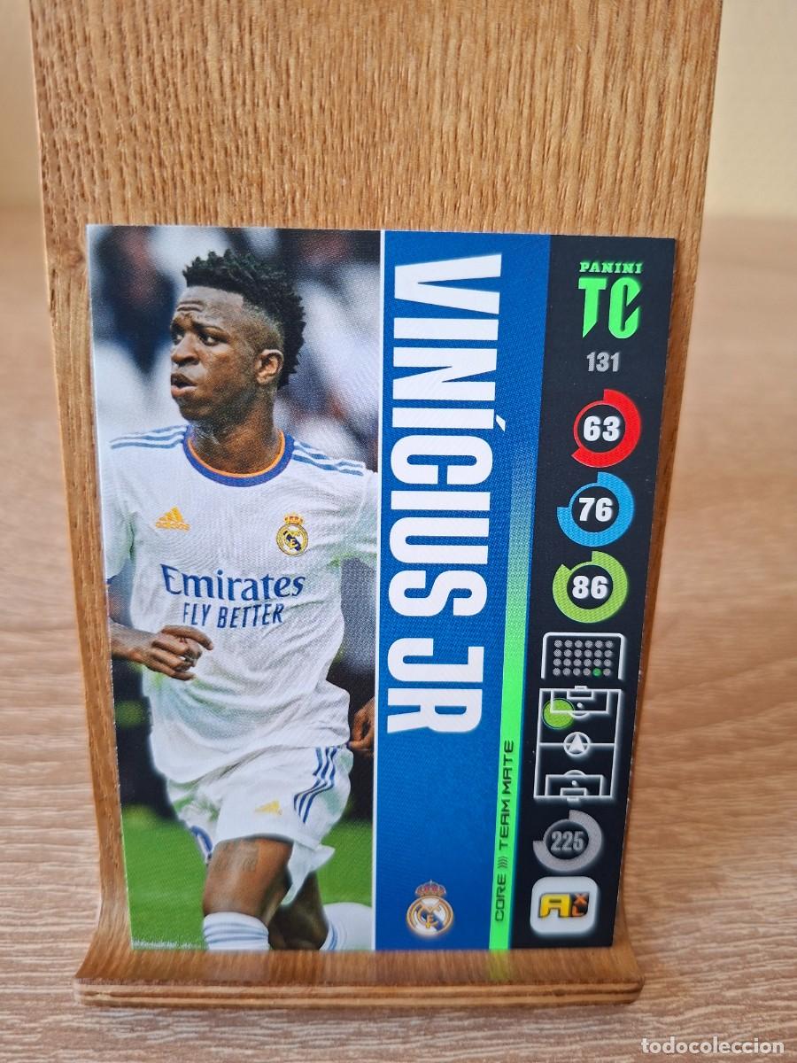 Cromos de f&uacute;tbol: Vinicius #131 Real Madrid Top Class 2022 Adrenalyn XL Team Mate