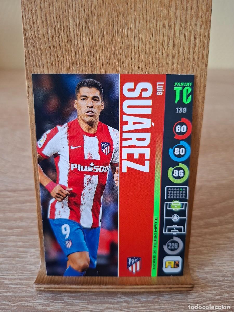 Cromos de f&uacute;tbol: Luis Su&aacute;rez #139 Atl&eacute;tico de Madrid Top Class 2022 Adrenalyn XL Team Mate