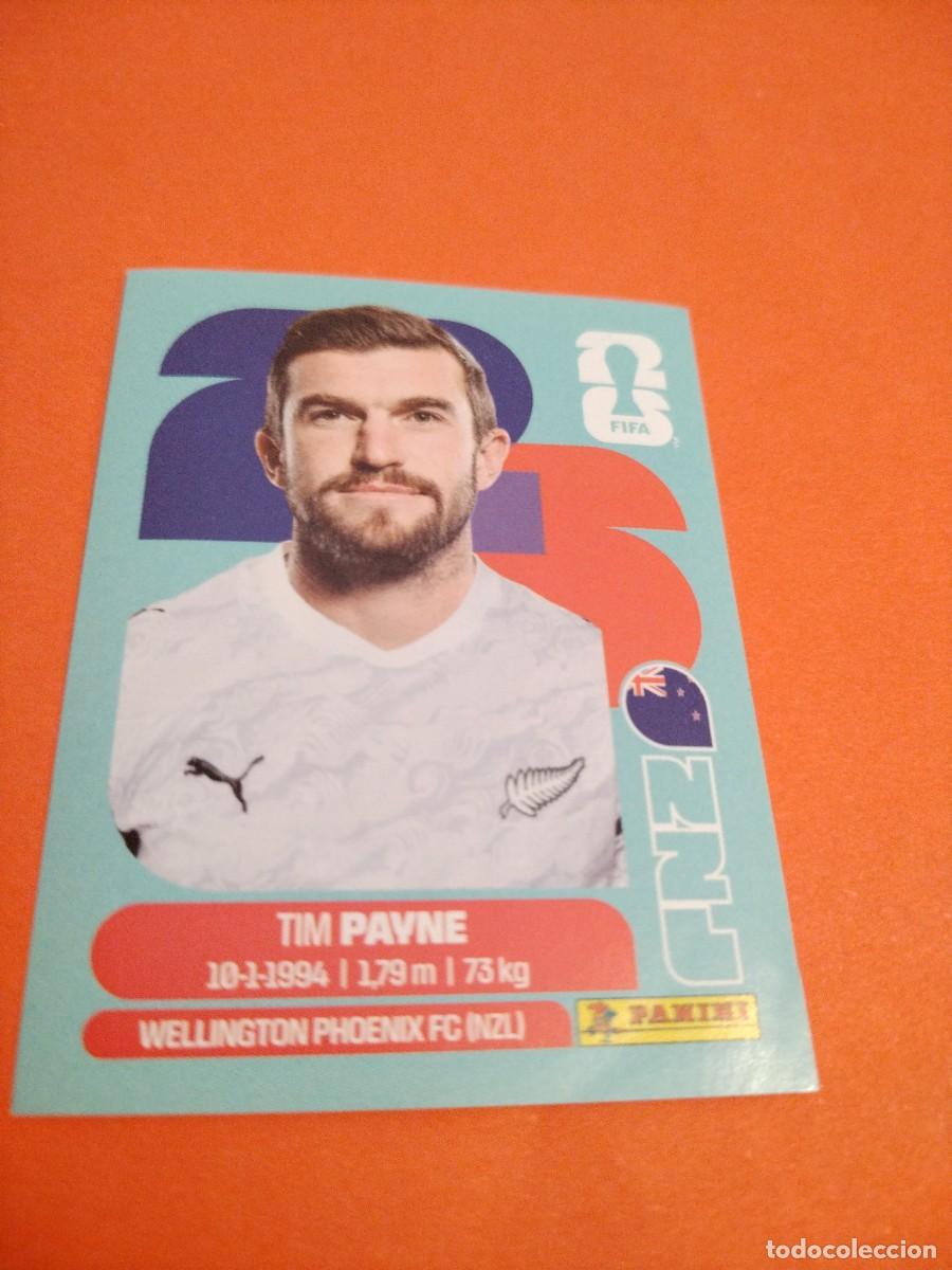 Cromos de f&uacute;tbol: CROMO MUNDIAL 2026 - NUEVA ZELANDA NZL 6 TIM PAYNE