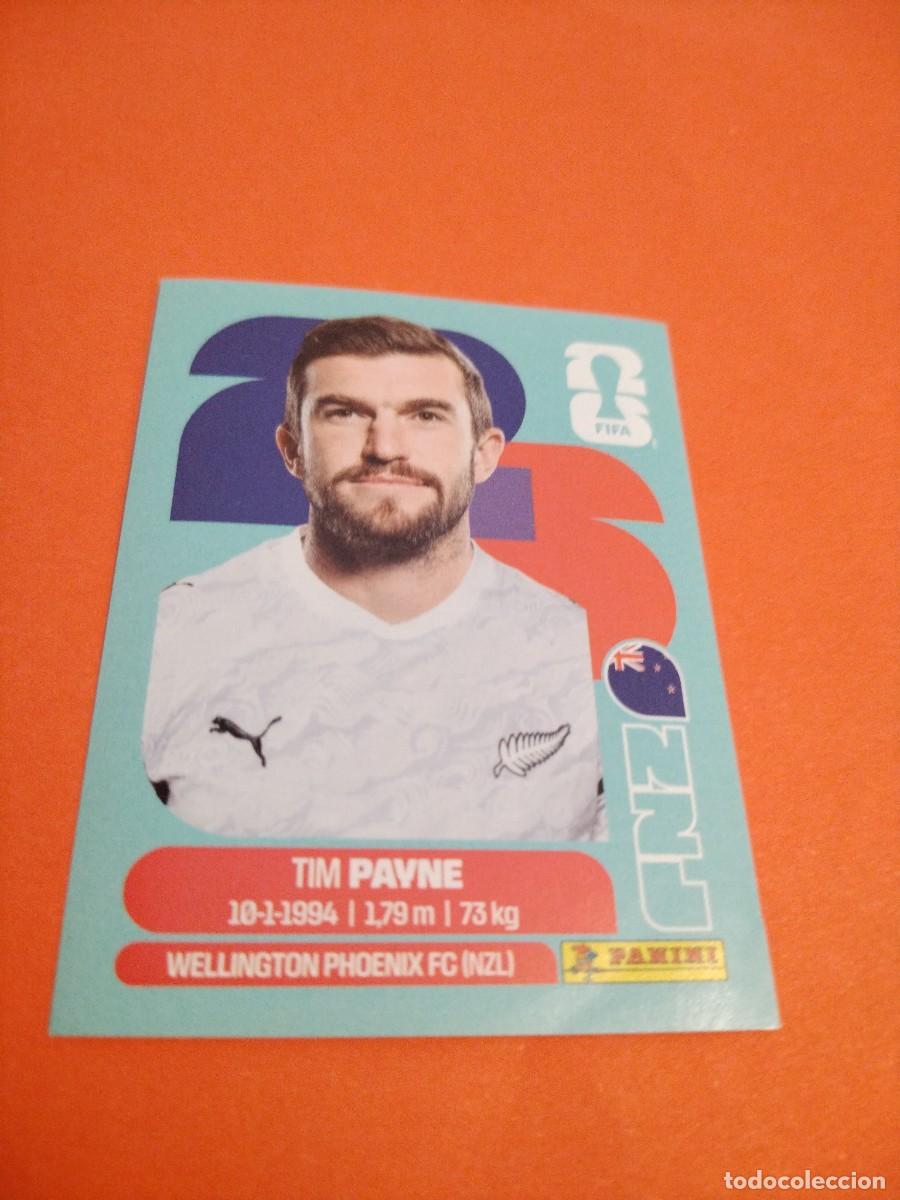 Cromos de f&uacute;tbol: CROMO MUNDIAL 2026 - NUEVA ZELANDA NZL 6 TIM PAYNE