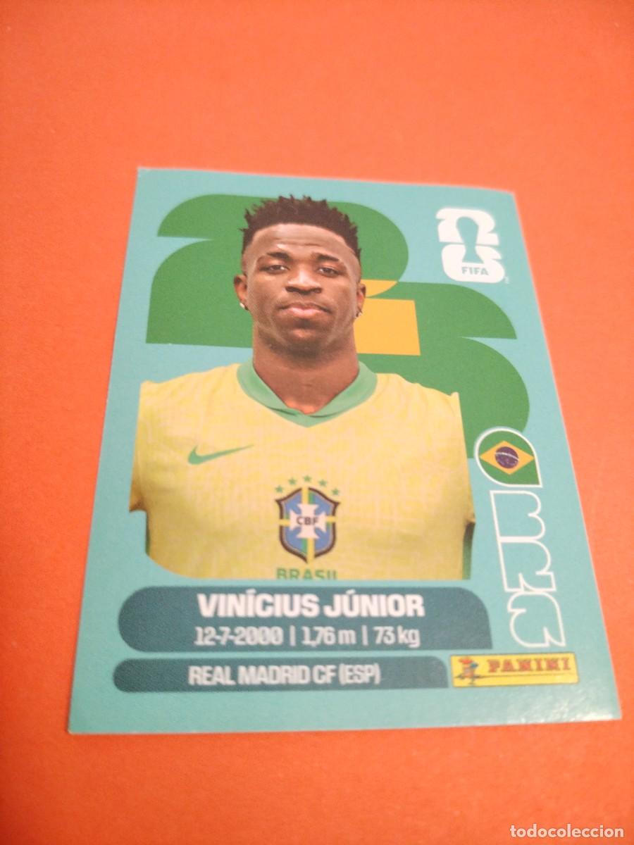 Figurine di Calcio: CROMO MUNDIAL 2026 - BRASIL BRA 14 VINICIUS