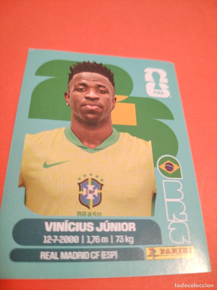 Figurine di Calcio: CROMO MUNDIAL 2026 - BRASIL BRA 14 VINICIUS