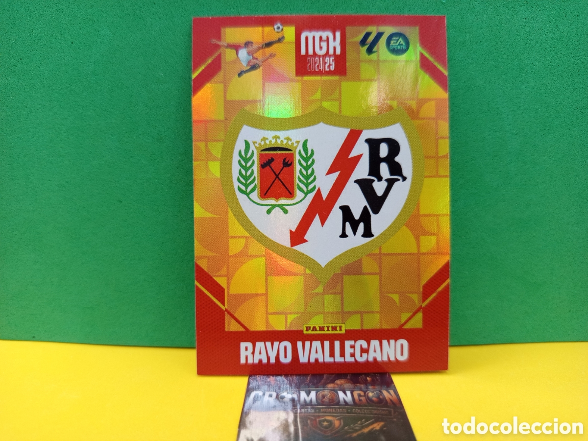 Cromos de Futebol: ❇️ CROMO ⚽ CARD ESCUDO RAYO VALLECANO LIGA EA SPORTS 24 25 2024 2025 MEGACRACKS MGKS PANINI ❇️