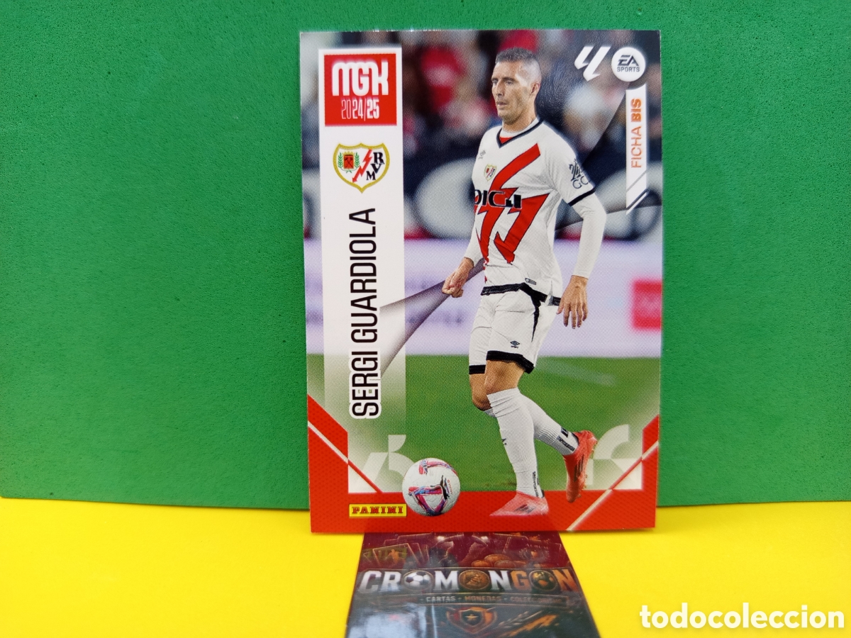 Cromos de Futebol: ❇️ CROMO ⚽ CARD SERGI GUARDIOLA RAYO VALLECANO BIS SPORTS 24 25 2024 2025 MEGACRACKS MGKS PANINI ❇️