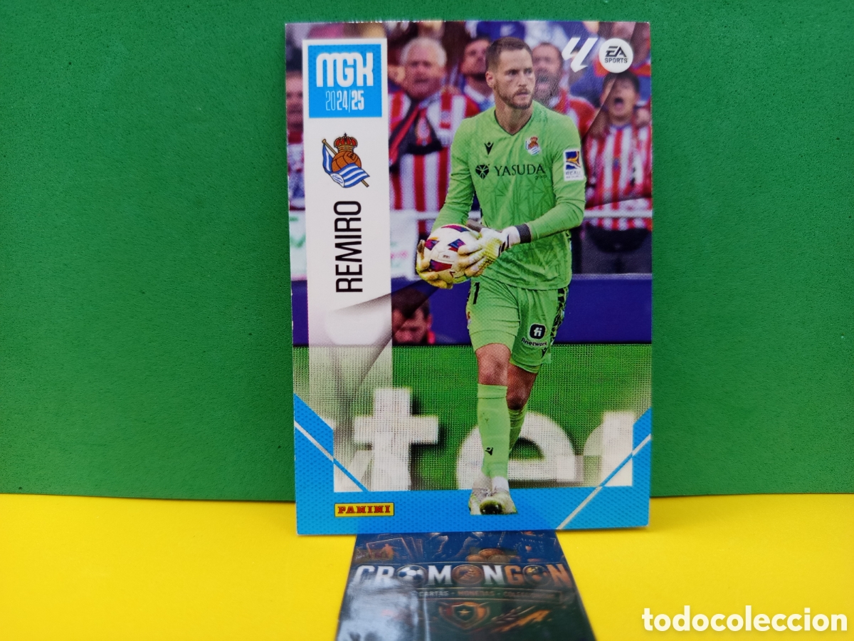 Cromos de Futebol: ❇️ CROMO ⚽ CARD REMIRO REAL SOCIEDAD LIGA EA SPORTS 24 25 2024 2025 MEGACRACKS MGKS PANINI ❇️