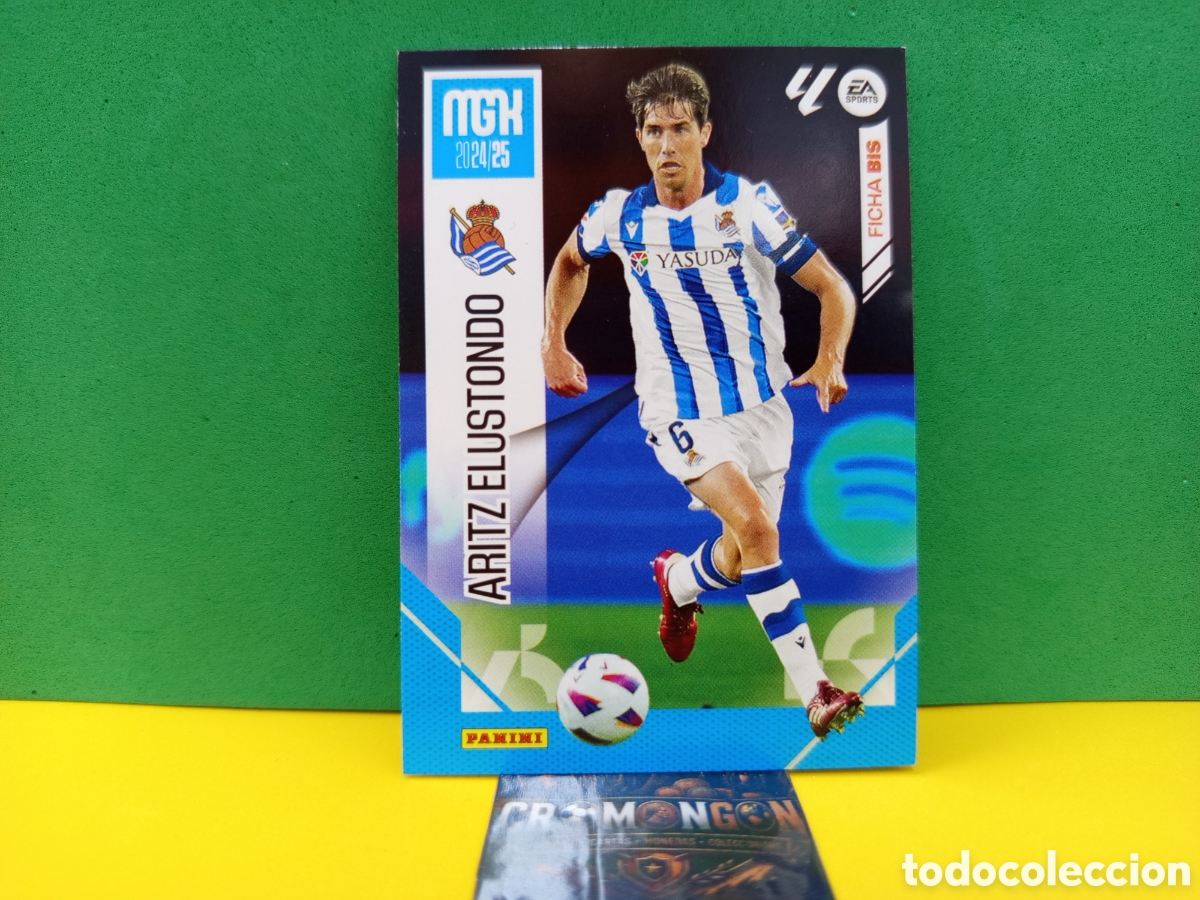 Cromos de Futebol: ❇️ CROMO ⚽ CARD ARITZ ELUSTONDO REAL SOCIEDAD BIS LIGA 24 25 2024 2025 MEGACRACKS MGKS PANINI ❇️