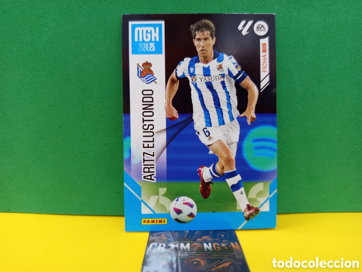 Cromos de Futebol: ❇️ CROMO ⚽ CARD ARITZ ELUSTONDO REAL SOCIEDAD BIS LIGA 24 25 2024 2025 MEGACRACKS MGKS PANINI ❇️
