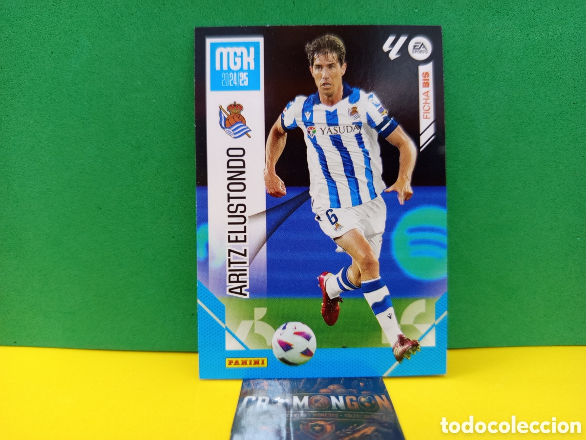 Cromos de Futebol: ❇️ CROMO ⚽ CARD ARITZ ELUSTONDO REAL SOCIEDAD BIS LIGA 24 25 2024 2025 MEGACRACKS MGKS PANINI ❇️