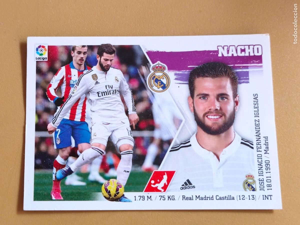 Cartes &agrave; collectionner de Football: nacho, 2015 16 coloca