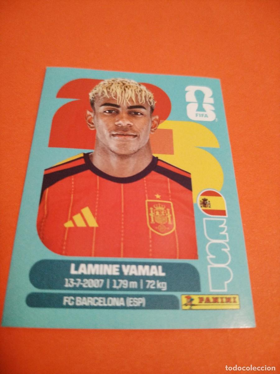 Fu&szlig;ball-Sticker: CROMO MUNDIAL 2026 - ESPA&Ntilde;A ESP 15 LAMINE YAMAL