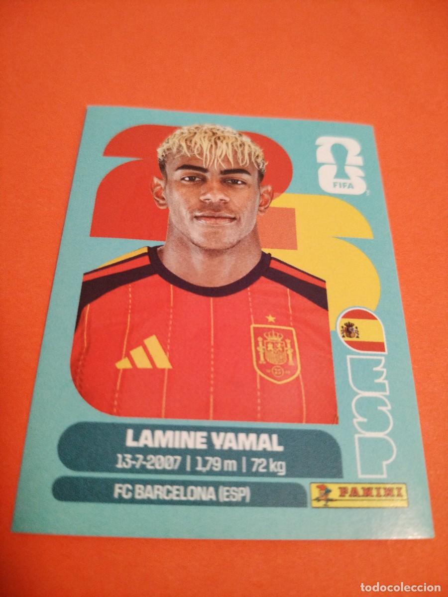 Fu&szlig;ball-Sticker: CROMO MUNDIAL 2026 - ESPA&Ntilde;A ESP 15 LAMINE YAMAL