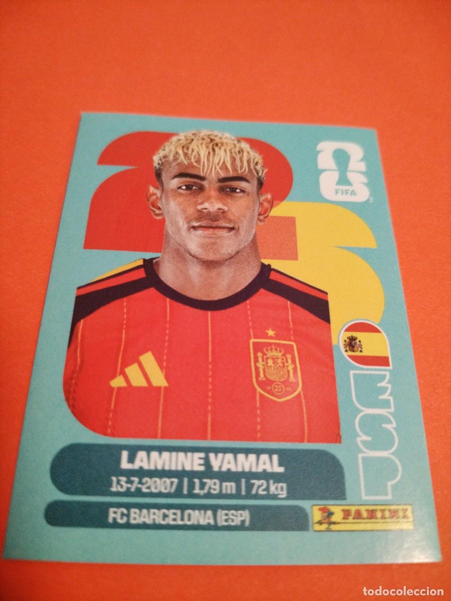 Fu&szlig;ball-Sticker: CROMO MUNDIAL 2026 - ESPA&Ntilde;A ESP 15 LAMINE YAMAL