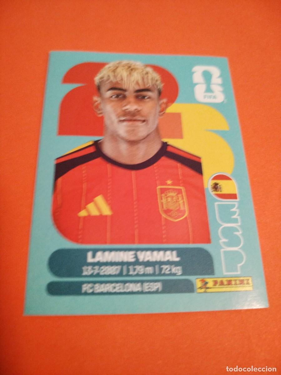 Fu&szlig;ball-Sticker: CROMO MUNDIAL 2026 - ESPA&Ntilde;A ESP 15 LAMINE YAMAL