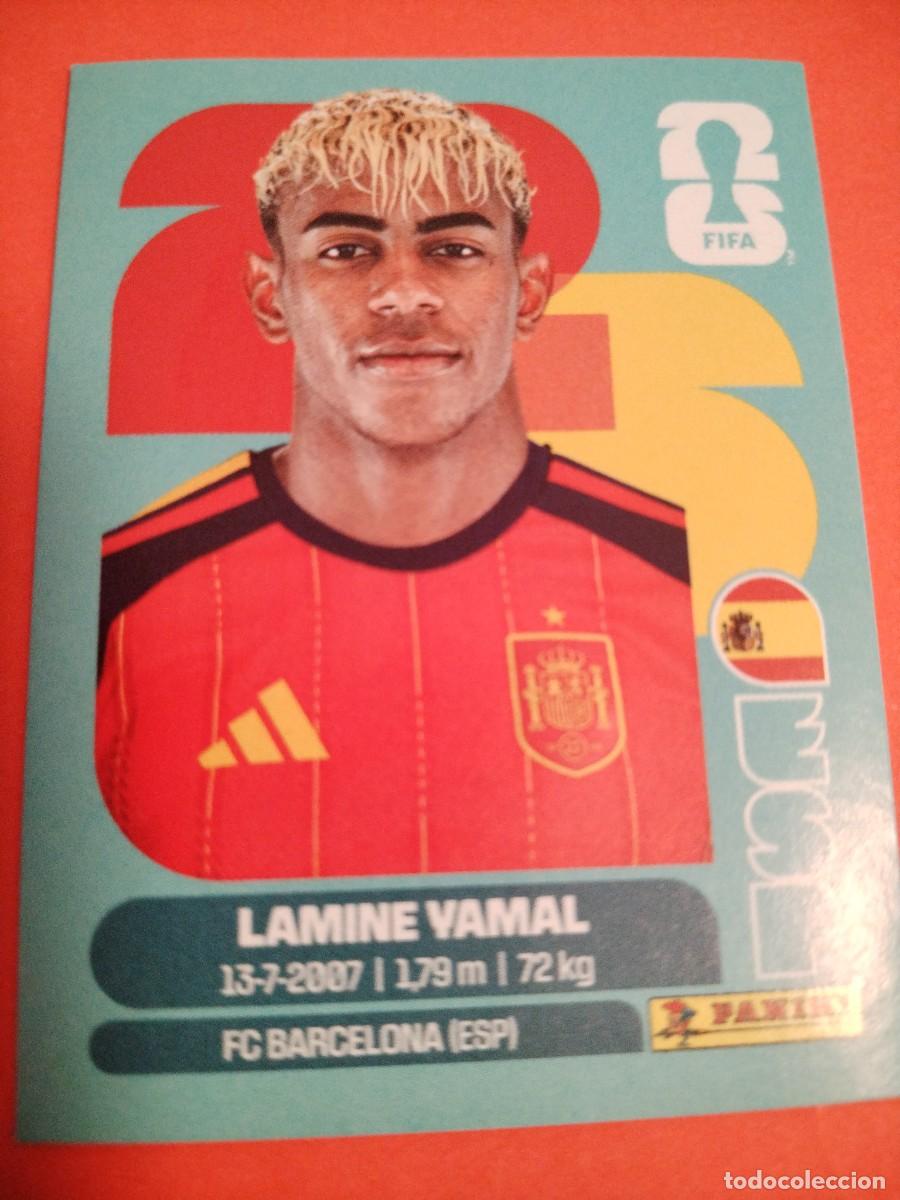 Fu&szlig;ball-Sticker: CROMO MUNDIAL 2026 - ESPA&Ntilde;A ESP 15 LAMINE YAMAL