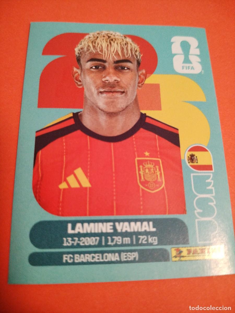 Fu&szlig;ball-Sticker: CROMO MUNDIAL 2026 - ESPA&Ntilde;A ESP 15 LAMINE YAMAL