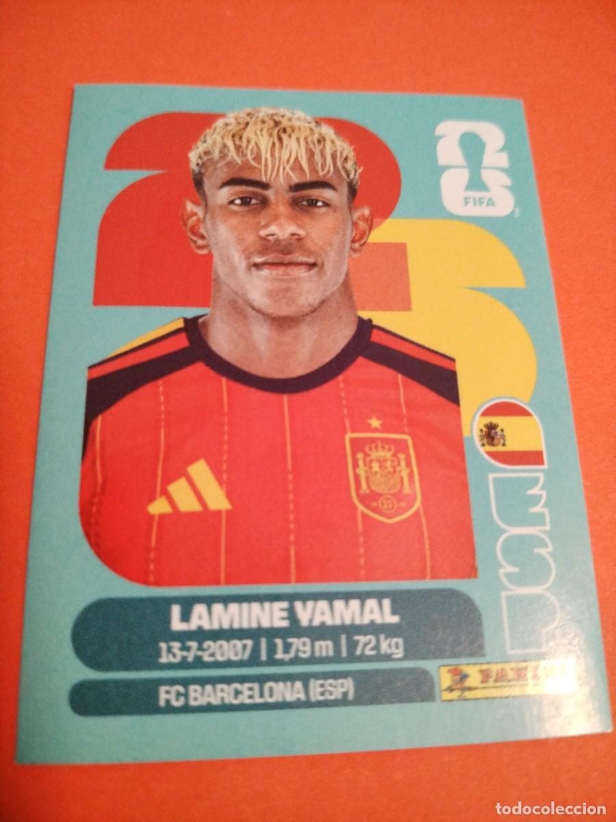 Fu&szlig;ball-Sticker: CROMO MUNDIAL 2026 - ESPA&Ntilde;A ESP 15 LAMINE YAMAL