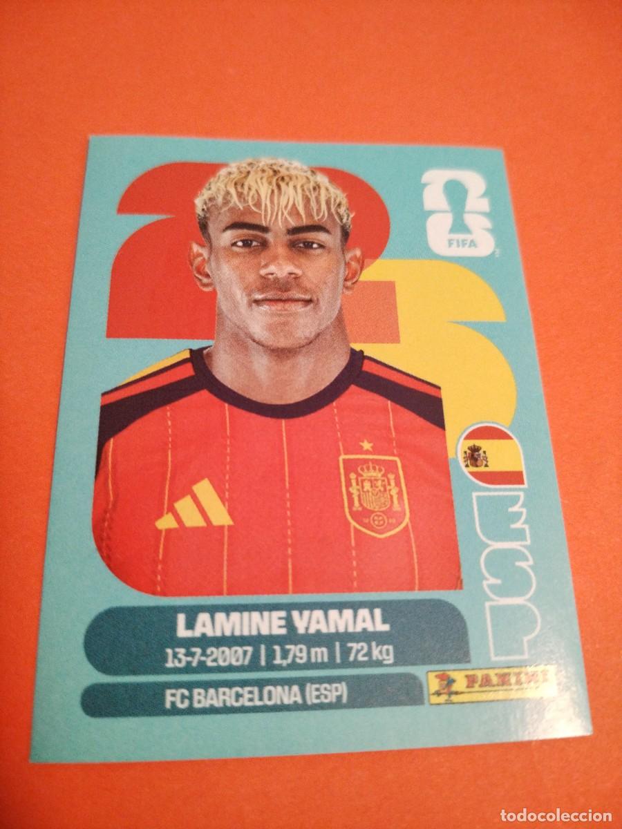 Fu&szlig;ball-Sticker: CROMO MUNDIAL 2026 - ESPA&Ntilde;A ESP 15 LAMINE YAMAL