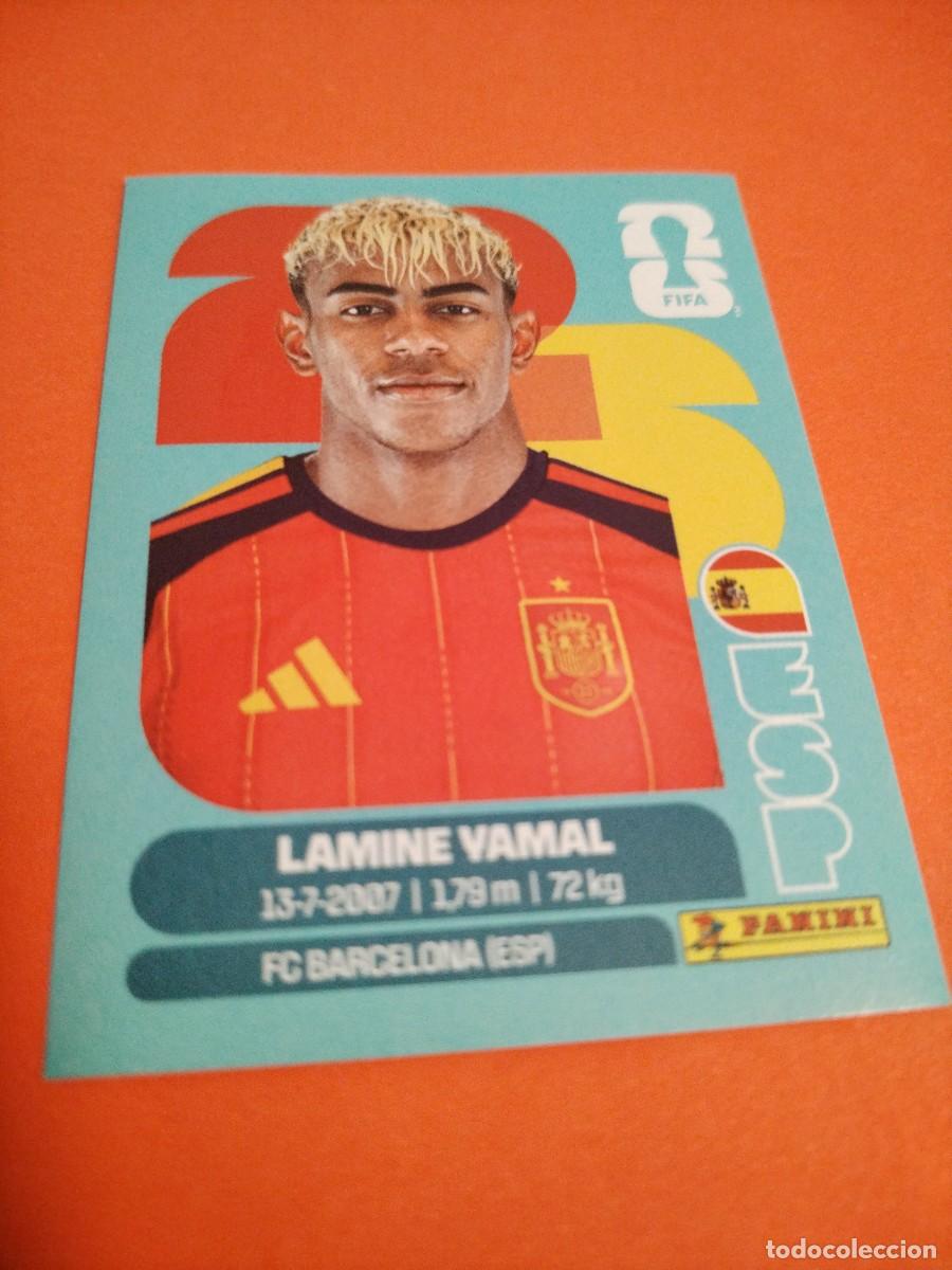 Fu&szlig;ball-Sticker: CROMO MUNDIAL 2026 - ESPA&Ntilde;A ESP 15 LAMINE YAMAL