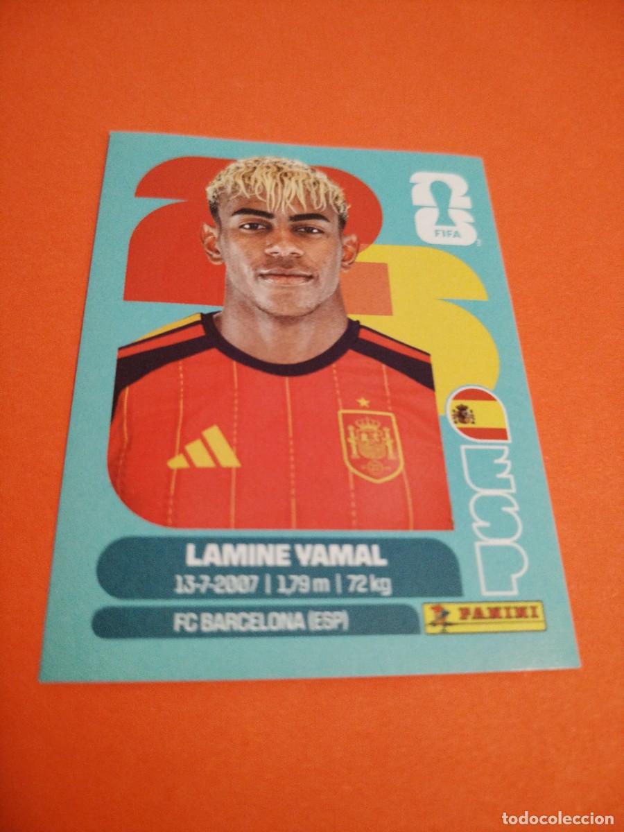 Fu&szlig;ball-Sticker: CROMO MUNDIAL 2026 - ESPA&Ntilde;A ESP 15 LAMINE YAMAL