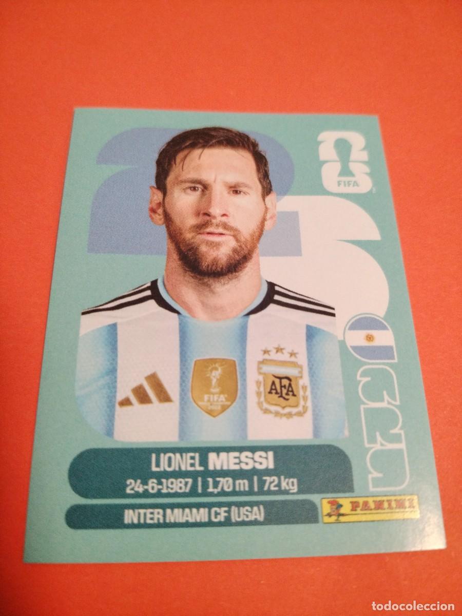 Fu&szlig;ball-Sticker: CROMO MUNDIAL 2026 - ARGENTINA ARG 17 LIONEL MESSI