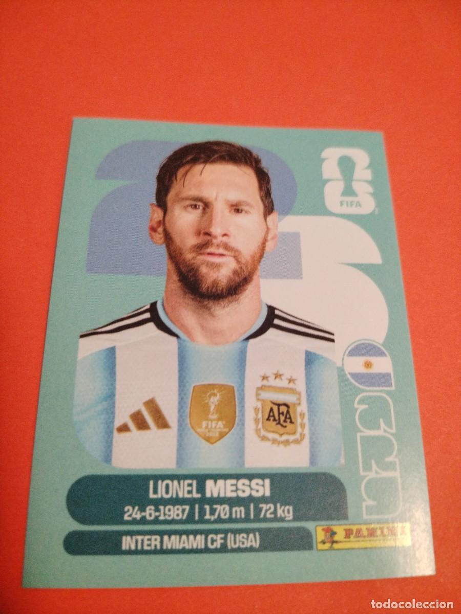 Fu&szlig;ball-Sticker: CROMO MUNDIAL 2026 - ARGENTINA ARG 17 LIONEL MESSI
