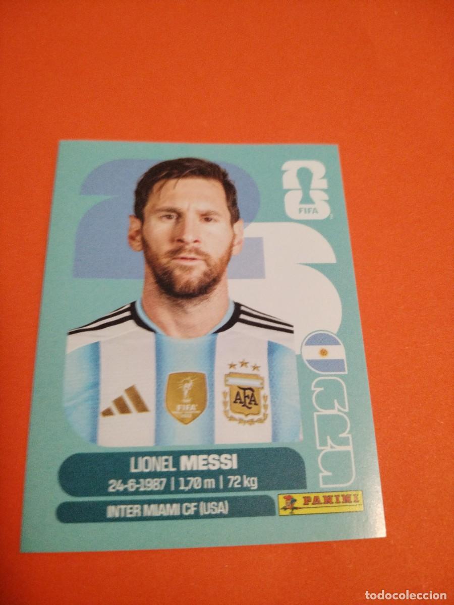 Fu&szlig;ball-Sticker: CROMO MUNDIAL 2026 - ARGENTINA ARG 17 LIONEL MESSI