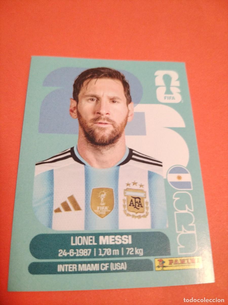 Fu&szlig;ball-Sticker: CROMO MUNDIAL 2026 - ARGENTINA ARG 17 LIONEL MESSI