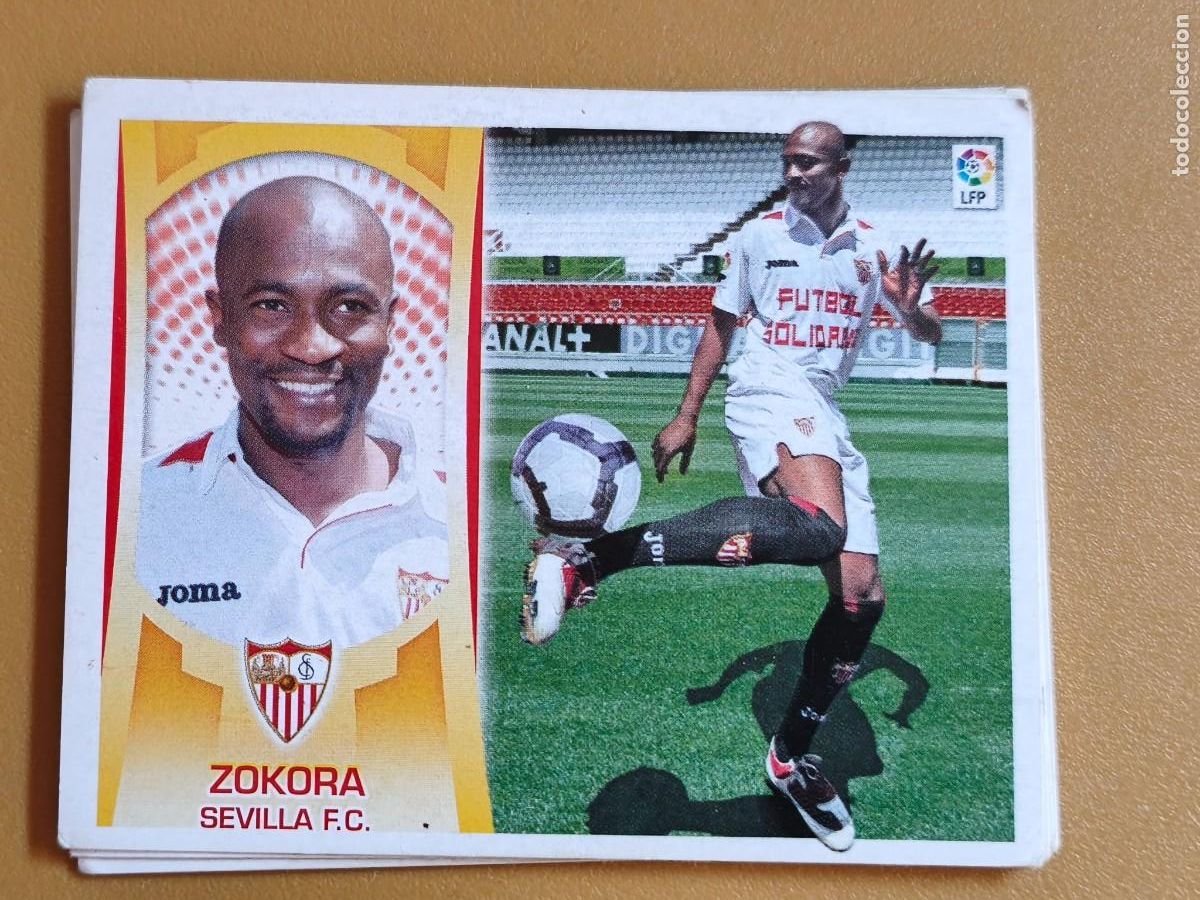 Fu&szlig;ball-Sticker: zokora, 2009 10 ultimos fichajes