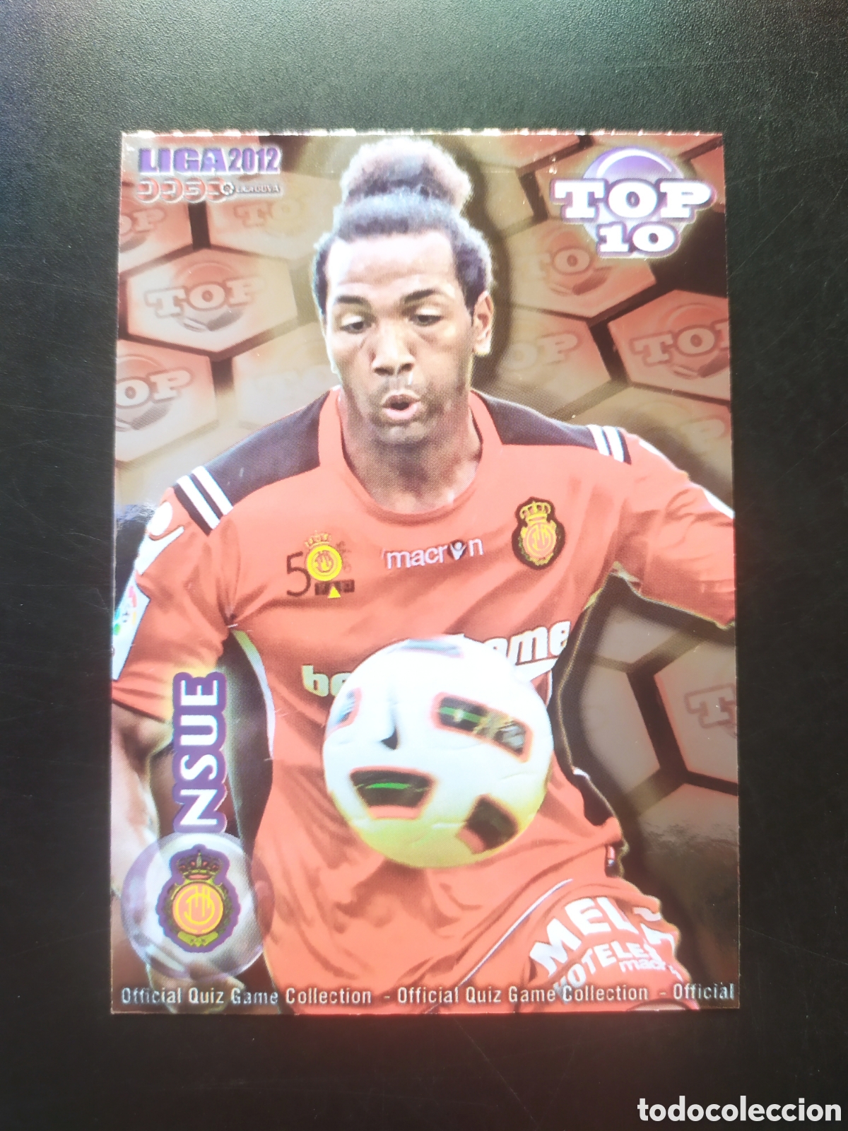 Cromos de Futebol: Mundicromo fichas Liga 2011 2012 11 12 Nsue top brillo rojo n&deg; 620 Mallorca