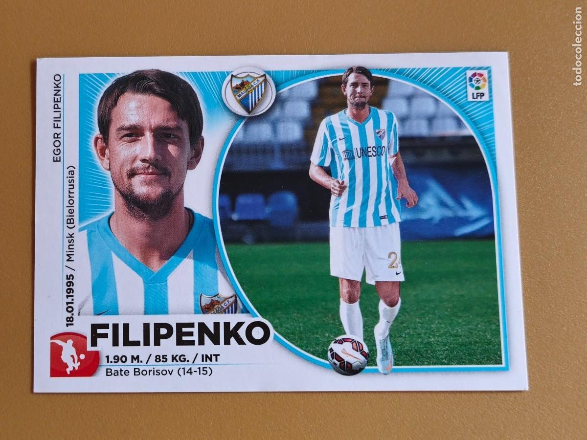 Cartes &agrave; collectionner de Football: filipenko, 2014 15 mercado invierno