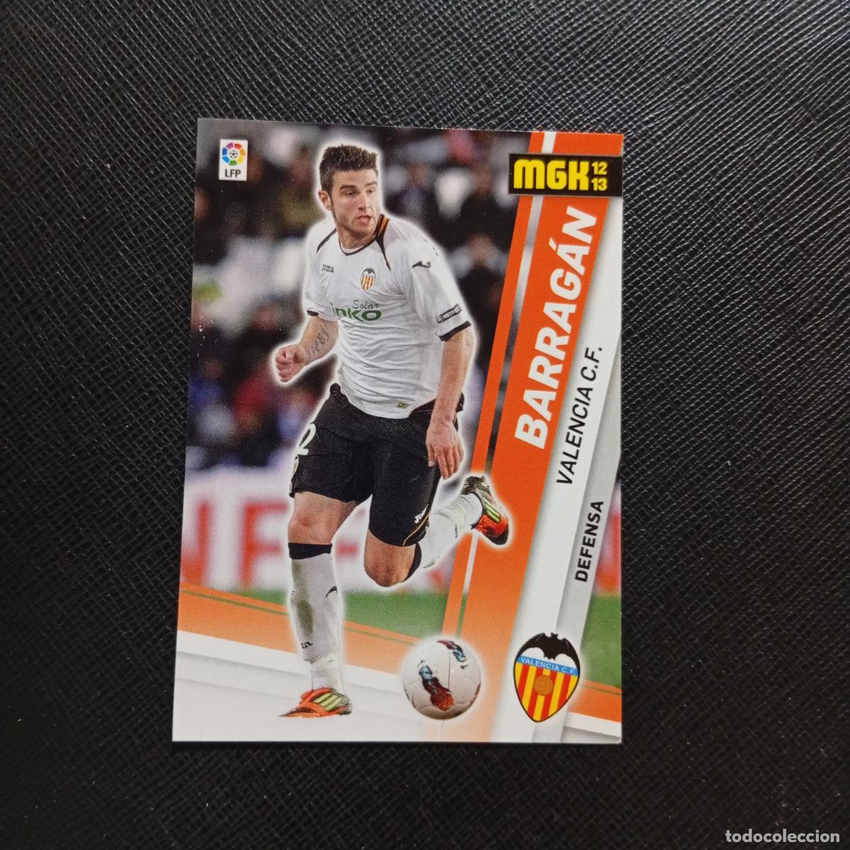 Cromos de Futebol: 310 BARRAGAN VALENCIA MEGACRACKS 2012 2013 CROMO 12 13 FUTBOL LIGA - A189 PG154 B