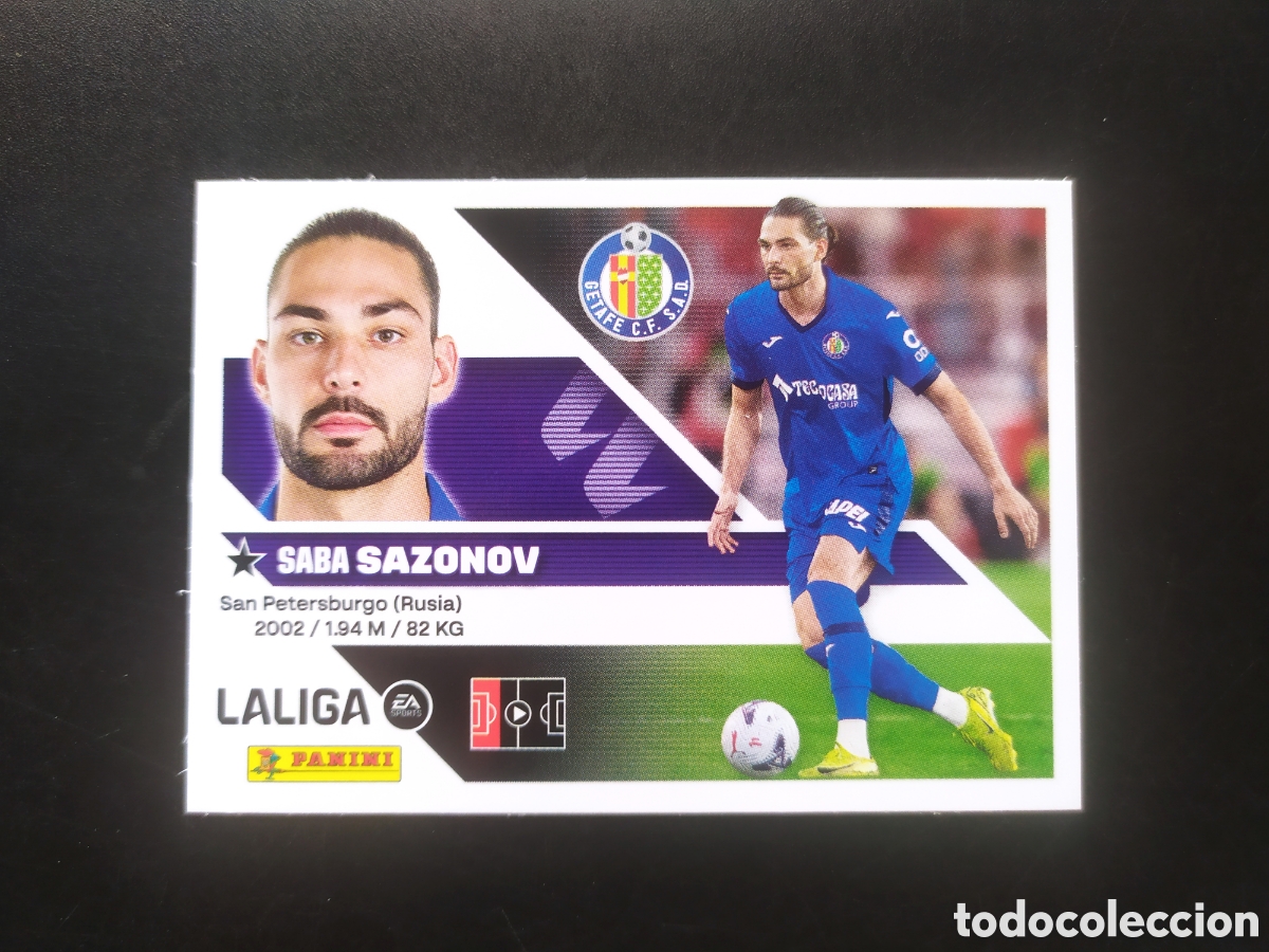 Football Stickers: Liga este 2026 2027 26 27 panini Sazonov fichaje n&deg; 31 Getafe