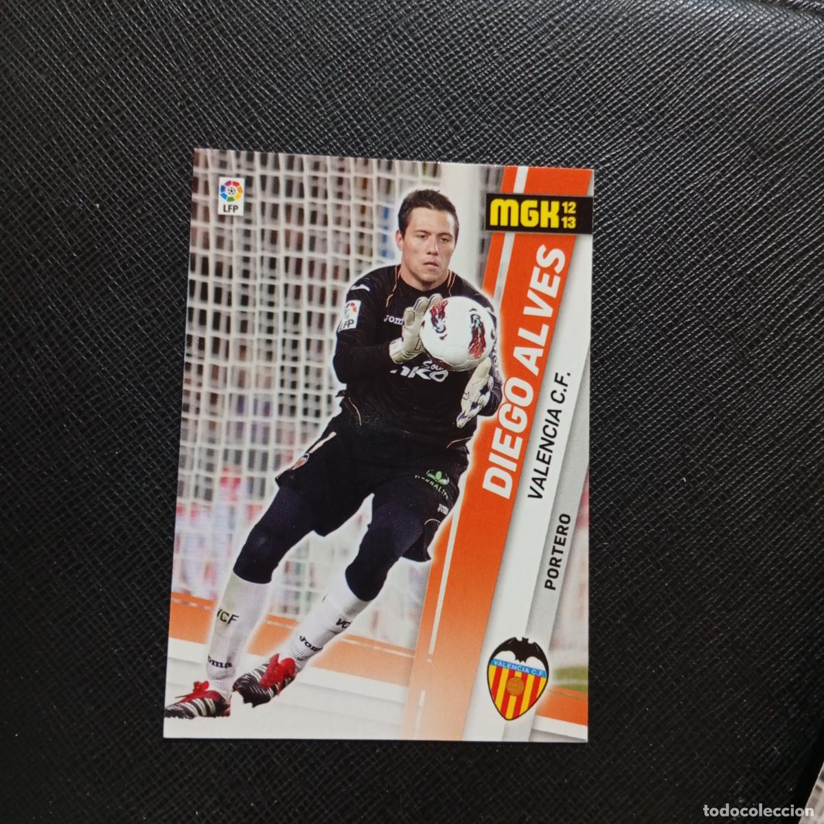 Cromos de Futebol: 309 DIEGO ALVES VALENCIA MEGACRACKS 2012 2013 CROMO 12 13 FUTBOL LIGA - A189 PG190
