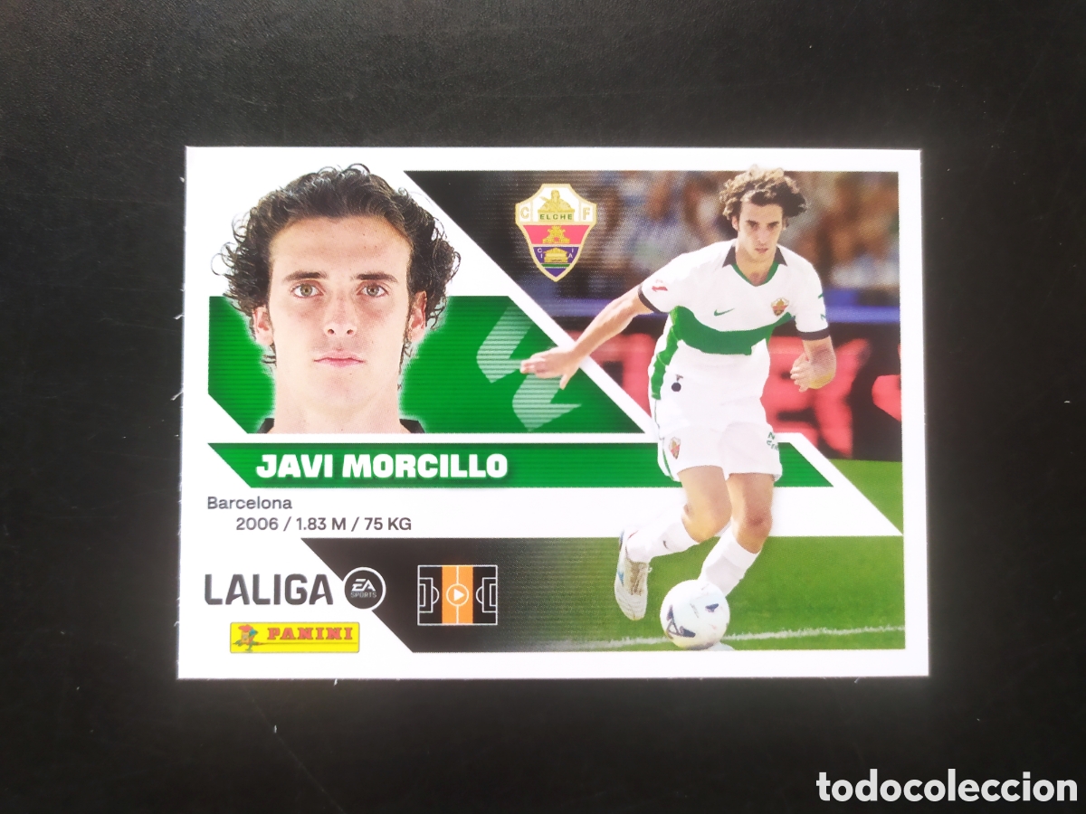 Cromos de Futebol: Liga este 2026 2027 26 27 panini Javi Morcillo fichaje n&deg; 26 Elche
