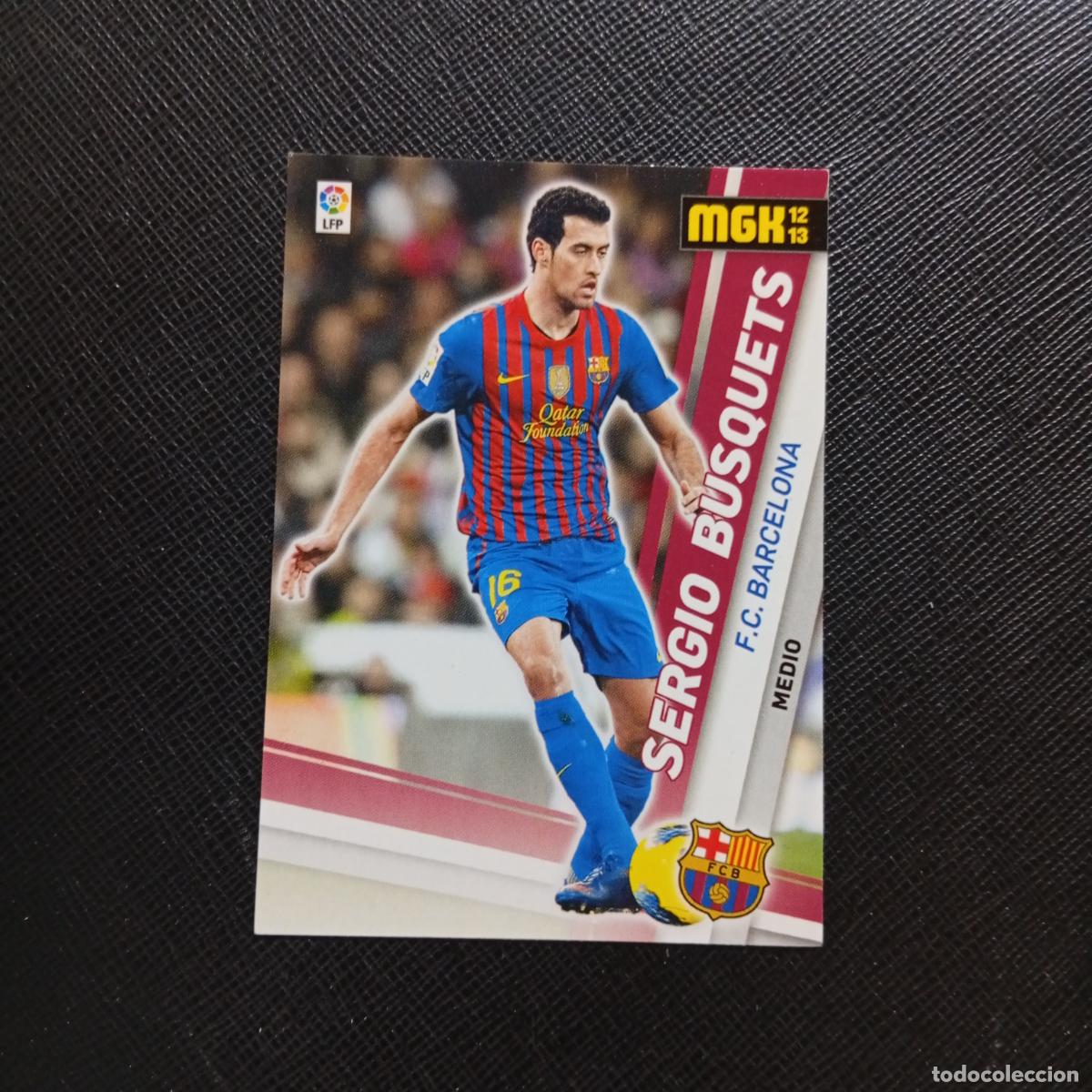 Cromos de Futebol: 45 SERGIO BUSQUETS BARCELONA MEGACRACKS 2012 2013 CROMO 12 13 FUTBOL LIGA - A189 PG262